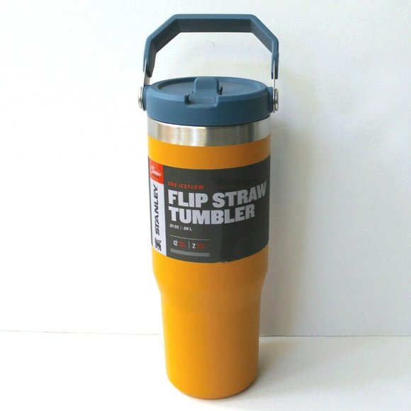 Stanley Other - Stanley The Iceflow Safron Flip Straw Stainless Steel Tumbler 30 oz